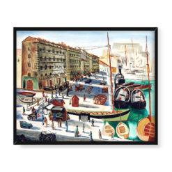 Moise Kisling Marsylia 2 50×40