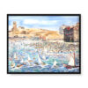 Moise Kisling Marsylia 50×40 w RAMIE