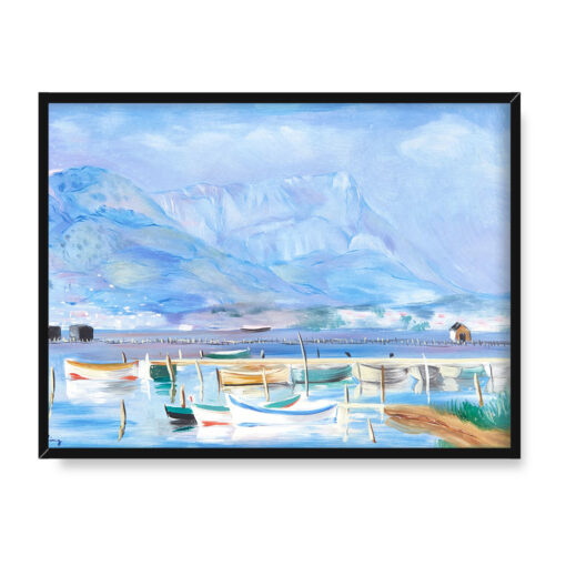 Moise Kisling Port Tamaris 40x30 w RAMIE