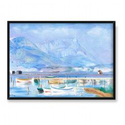 Moise Kisling Port Tamaris 70×50