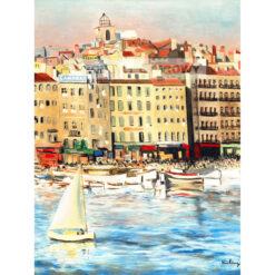 Moise Kisling Port w Marsylii — produkt cyfrowy do pobrania