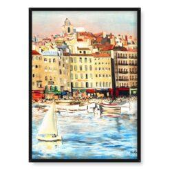 Moise Kisling Port w Marsylii 50×70