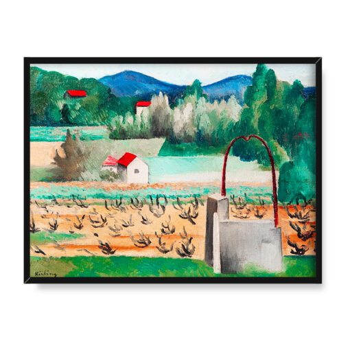 Moise Kisling Saint-Tropez 2 40x30 w RAMIE