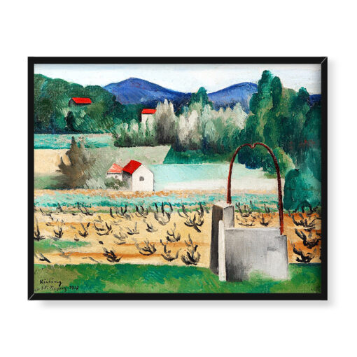 Moise Kisling Saint-Tropez 2 50x40 w RAMIE