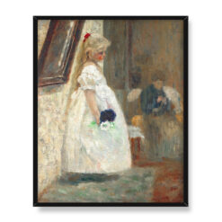 Olga Boznańska Dzień babci 40×50