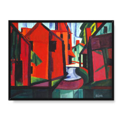 Oscar Bluemner Little Falls New Jersey 40×30