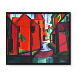 Oscar Bluemner Little Falls New Jersey 50×40