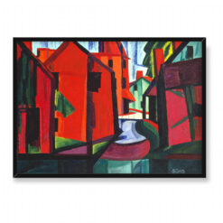 Oscar Bluemner Little Falls New Jersey 70×50