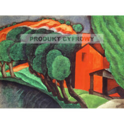 Oscar Bluemner Lśniąca noc — produkt cyfrowy do pobrania