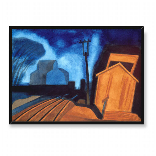 Oscar Bluemner Śmierć 70x50