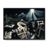 Paul Nash Cicha noc w Ypres 40×30 w RAMIE