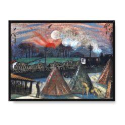 Paul Nash Down from the Line Art 40×30