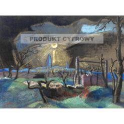 Paul Nash Góra Saint Eloi — produkt cyfrowy do pobrania
