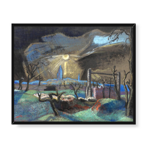 Paul Nash Góra Saint Eloi 50x40