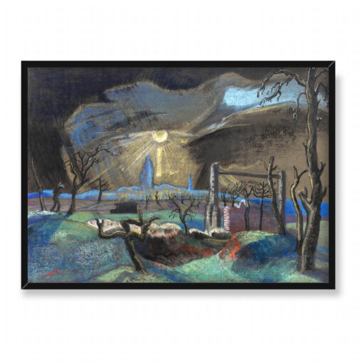Paul Nash Góra Saint Eloi 70x50