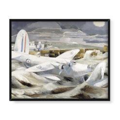 Paul Nash Obrona Albionu 50×40