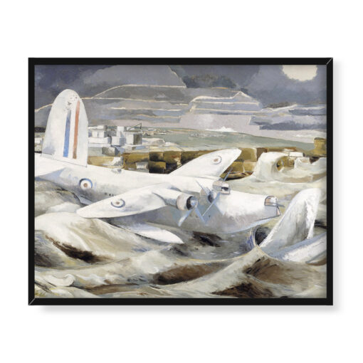 Paul Nash Obrona Albionu 50x40 w RAMIE
