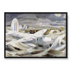 Paul Nash Obrona Albionu 70×50