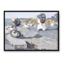 Paul Nash Środowisko dla dwóch obiektów 70×50