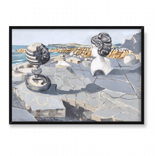 Paul Nash Środowisko dla dwóch obiektów 70x50