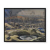 Paul Nash The Field of Passchendaele 50×40