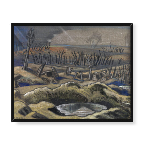 Paul Nash The Field of Passchendaele 50x40