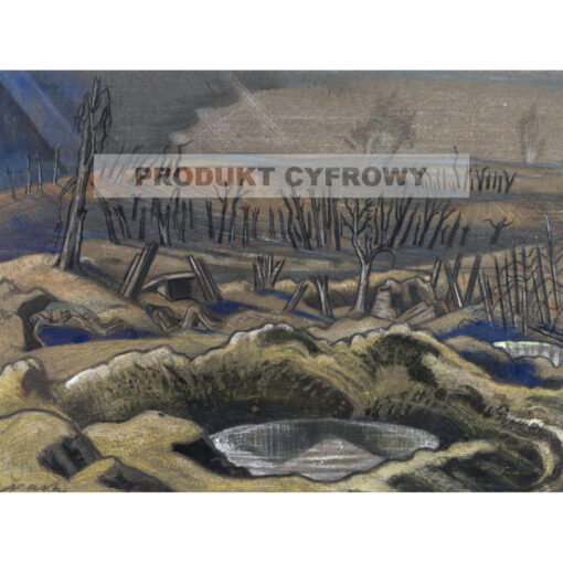 Paul Nash The Field of Passchendaele — produkt cyfrowy do pobrania