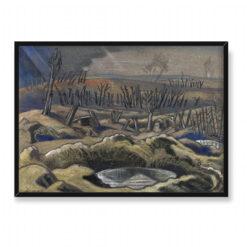 Paul Nash The Field of Passchendaele 70×50