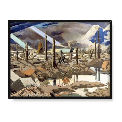 Paul Nash The Menin Road 40x30