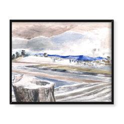 Paul Nash The Seven Bore 50×40