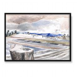 Paul Nash The Seven Bore 70×50