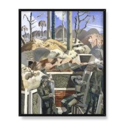 Paul Nash Wiosna w okopach 2 40×50