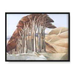 Paul Nash Wood on the downs 40×30