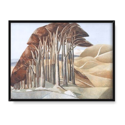 Paul Nash Wood on the downs 40x30