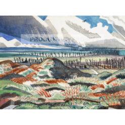 Paul Nash Zrujnowany kraj Stare pole bitwy Vimy — produkt cyfrowy do pobrania