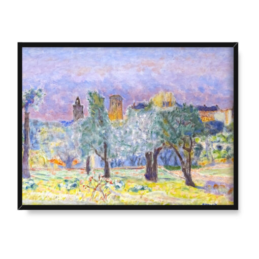 Pierre Bonnard Krajobraz Południa 40x30 w RAMIE