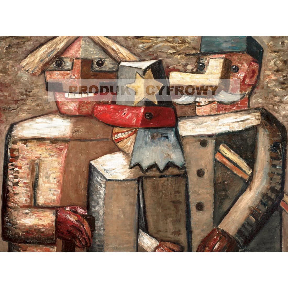 Tadeusz Makowski Kolejarze — produkt cyfrowy do pobrania