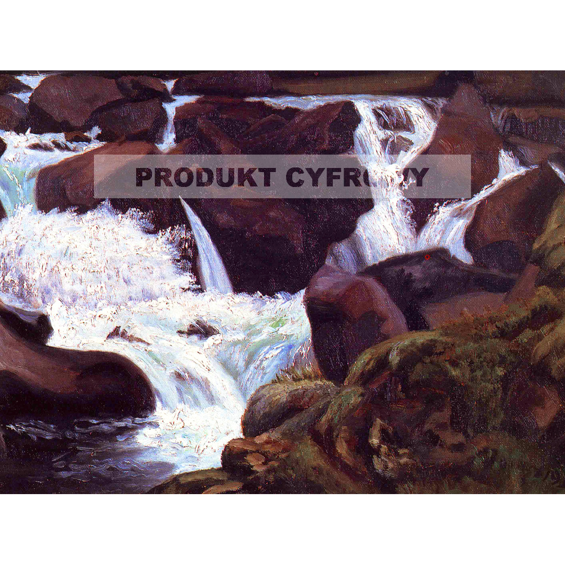 Thorarinn Thorlaksson Wodospad — produkt cyfrowy do pobrania