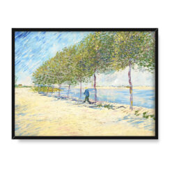 Vincent van Gogh Brzeg Sekwany 40×30