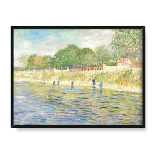 Vincent van Gogh Brzeg Sekwany 40x30 2