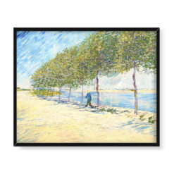 Vincent van Gogh Brzeg Sekwany 50×40
