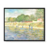 Vincent van Gogh Brzeg Sekwany 50×40 2 w RAMIE