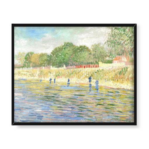 Vincent van Gogh Brzeg Sekwany 50x40 2