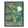Vincent van Gogh Butelka z piwoniami i niebieskim delphinium 30×40
