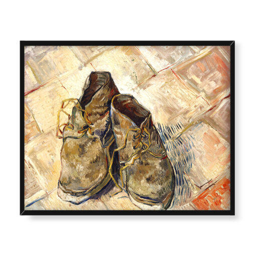 Vincent van Gogh Buty 2 50x40 w RAMIE