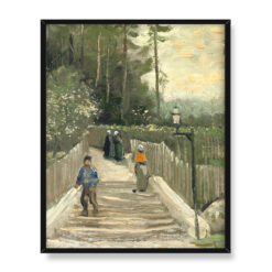 Vincent van Gogh Droga do Montmartre 40×50