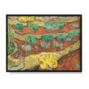 Vincent van Gogh Drzewa oliwne na zboczu góry 40×30 w RAMIE
