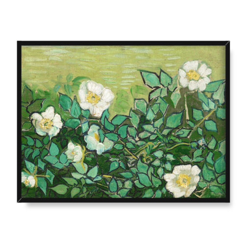 Vincent van Gogh Dzikie róże 40x30 w RAMIE