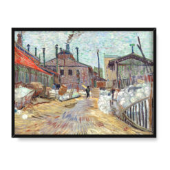 Vincent van Gogh Fabryka 40×30