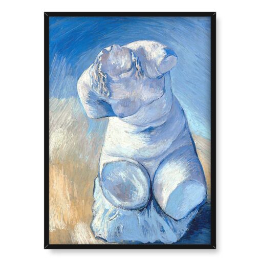 Vincent van Gogh Gipsowa statuetka kobiecego torsu 50x70